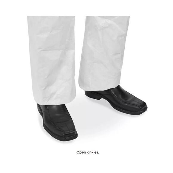 Pack of 30 - DuPont™ Tyvek® Pants, Medium, Tear-Resistant, Elastic Waist - Picture 3 of 3